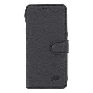 Carter Detachable Leather Wallet Case – Pixel 8 Pro, Pebble Black - BlackBrook Case