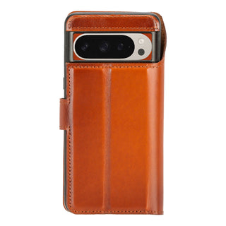 Carter Google Pixel 9 Pro Wallet Case, Burnished Tan - BlackBrook Case