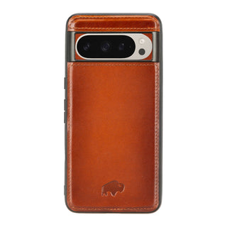 Carter Google Pixel 9 Pro Wallet Case, Burnished Tan - BlackBrook Case