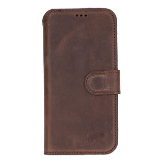 Carter Google Pixel 9 Wallet Case, Distressed Coffee - BlackBrook Case