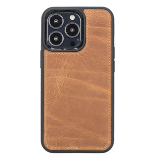 Carter iPhone 13 PRO Detachable Wallet Case, Antique Mocca - Bouletta