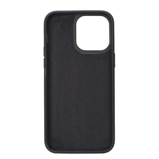 Carter iPhone 14 Plus Detachable Wallet Case, Rustic Black - Bouletta