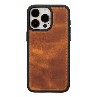 Carter iPhone 15 Detachable Wallet Case, Antique Mocca - Bouletta