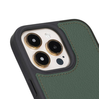 Carter iPhone 15 Pro Max Wallet Case, Pebble Green - BlackBrook Case