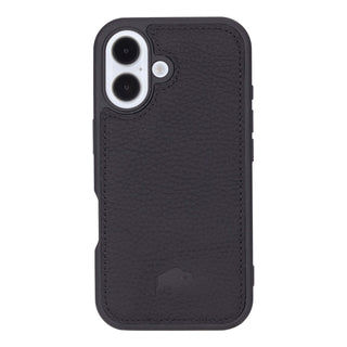 Carter iPhone 16 Plus Wallet Case, Pebble Black - BlackBrook Case