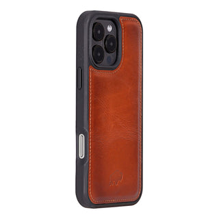 Carter iPhone 16 Pro Max Wallet Case, Burnished Tan - BlackBrook Case