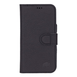 Carter iPhone 16 Wallet Case, Pebble Black - BlackBrook Case