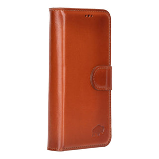 Carter iPhone 16e Wallet Case, Burnished Tan - BlackBrook Case