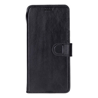Carter Leather Pixel 10 / 10 Pro Detachable Wallet Case, Rustic Black - BlackBrook Case