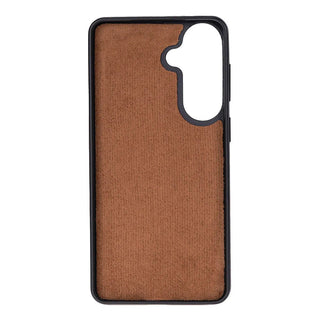 Carter Leather Samsung S26 Detachable Wallet Case, Saddle Brown - BlackBrook Case