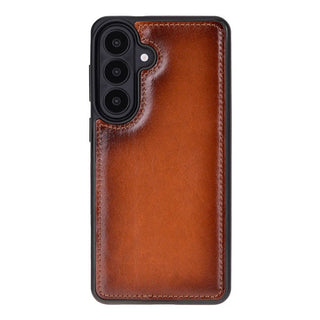Carter Leather Samsung S26 Plus Detachable Wallet Case, Rustic Tan - BlackBrook Case