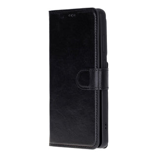 Carter Leather Samsung S26 Ultra Detachable Wallet Case, Rustic Black - BlackBrook Case