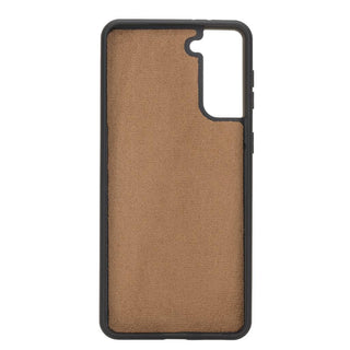 Carter Samsung Galaxy S21 Detachable Wallet Case, Antique Brown - Bouletta