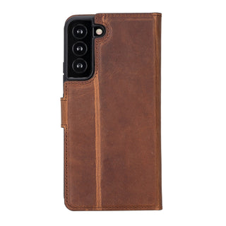 Carter Samsung Galaxy S22+ Plus Wallet Case, Antique Brown - Bouletta