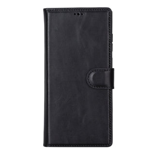 Carter Samsung Galaxy S22 Ultra Wallet Case, Rustic Black - Bouletta