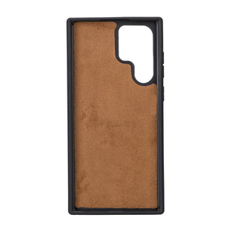 Carter Samsung Galaxy S22 Ultra Wallet Case, Rustic Tan - Bouletta