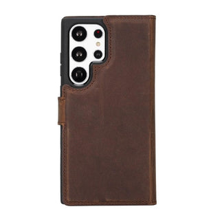 Carter Samsung Galaxy S23 Ultra Wallet Case, Antique Brown - Bouletta