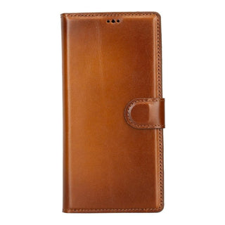 Carter Samsung Galaxy S23 Ultra Wallet Case, Rustic Tan - Bouletta