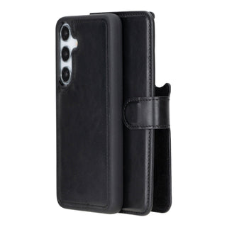 Carter Samsung Galaxy S24 Plus Wallet Case, Rustic Black - Bouletta