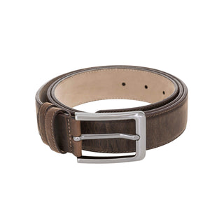 Classic Leather Belt, Distressed Coffee - BlackBrook Case