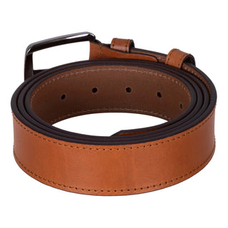 Classic Leather Belt, Tan - BlackBrook Case