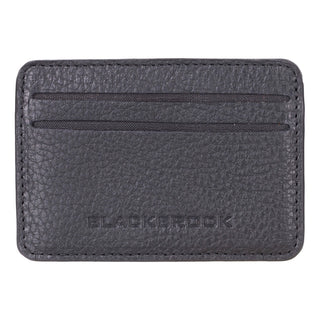 Cole Card Holder Wallet, Pebble Black - BlackBrook Case