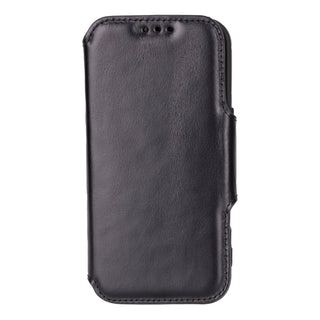 Cooper iPhone 16 Pro Max Folio Wallet Case, Rustic Black - Bouletta