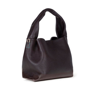 Cortina Women's Leather Bag, Brown - BlackBrook Case