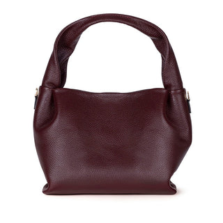 Cortina Women's Leather Bag, Burgundy - BlackBrook Case