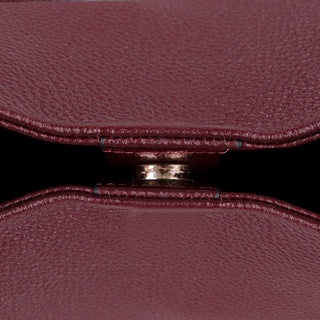 Cortina Women's Leather Bag, Burgundy - BlackBrook Case