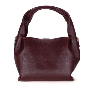 Cortina Women's Leather Bag, Burgundy - BlackBrook Case