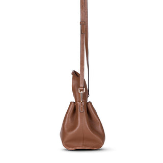 Cortina Women's Leather Bag, Tan - BlackBrook Case