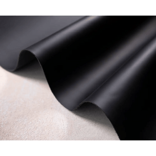 Custom Cut Genuine Leather Sheet for Crafting, Black - UnBranded