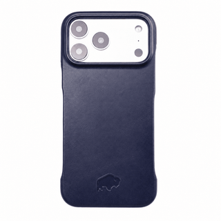 Dax Leather iPhone 17 Pro MagSafe Case, Deep Blue - BlackBrook Case