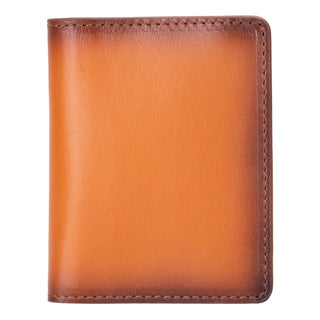 Dean Card Wallet, Burnished Tan - BlackBrook Case