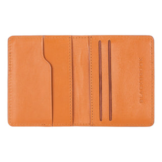 Dean Card Wallet, Burnished Tan - BlackBrook Case