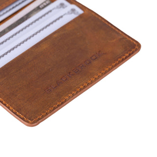 Dean Card Wallet, Golden Brown - BlackBrook Case