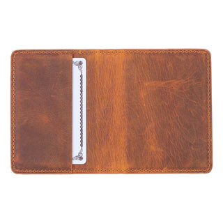 Dean Card Wallet, Golden Brown - BlackBrook Case