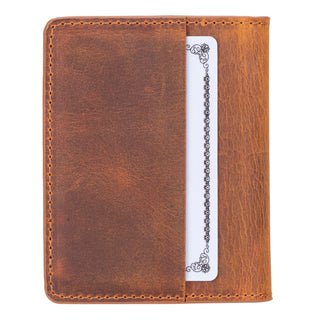 Dean Card Wallet, Golden Brown - BlackBrook Case