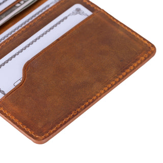 Dean Card Wallet, Golden Brown - BlackBrook Case