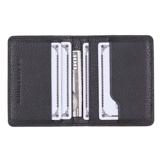 Dean Card Wallet, Pebble Black - BlackBrook Case