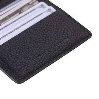 Dean Card Wallet, Pebble Black - BlackBrook Case