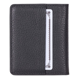 Dean Card Wallet, Pebble Black - BlackBrook Case