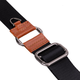 Dillon Full‑Grain Leather Crossbody Bag – Burnished Tan - BlackBrook Case