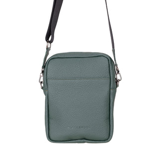Dillon Full‑Grain Leather Crossbody Bag – Green - BlackBrook Case