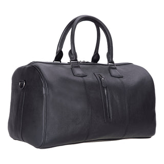 Dolly Full - Grain Leather Weekender Bag, Brown - BlackBrook Case