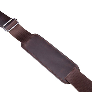 Dolly Full - Grain Leather Weekender Bag, Brown - BlackBrook Case