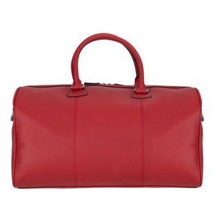 Dolly Full - Grain Leather Weekender Bag, Gray - BlackBrook Case
