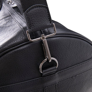 Dolly Full - Grain Leather Weekender Bag, Gray - BlackBrook Case
