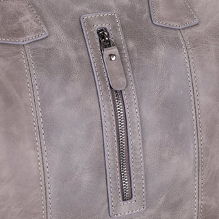 Dolly Full - Grain Leather Weekender Bag, Saddle Brown - BlackBrook Case